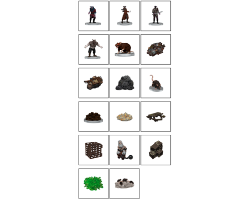 D&D Icons of the Realms: Adventure in a Box - Wererat Den