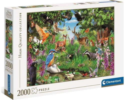 Clementoni Puzzle 2000 HQ Fantastic Forest uniw.