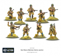 Bolt Action - San Marco Marines Infantry Section - EN