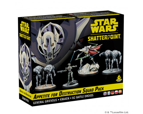 Star Wars: Shatterpoint - Appetite for Destruction – General Grievous Squad Pack - EN/FR/DE/PL/ES