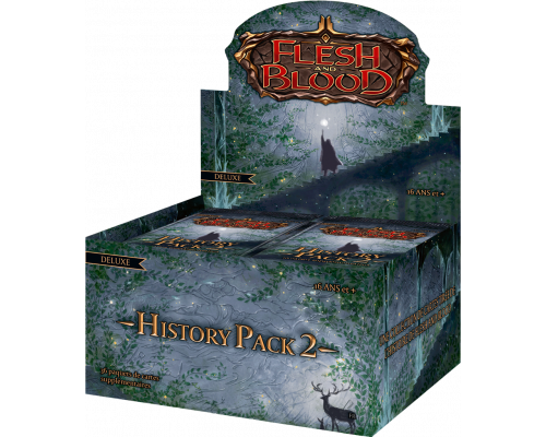 Flesh & Blood TCG - History Pack 2 Black Label (36 Packs) - FR