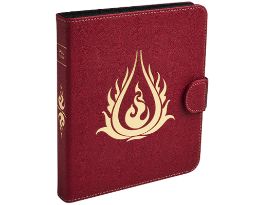 Dragon Shield Spell Codex - Blood Red