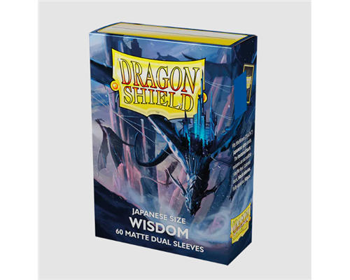 Dragon Shield Japanese size Matte Dual Sleeves - Wisdom (60 Sleeves)