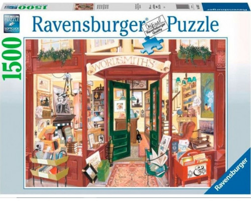 Ravensburger Puzzle 1500el Ksiągarnia Wordsmith's 168217 RAVENSBURGER
