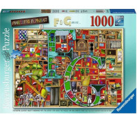 Ravensburger Puzzle 2D 1000 elementów Niesamowity alfabet F & G