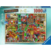 Ravensburger Puzzle 2D 1000 elementów Niesamowity alfabet F & G