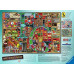 Ravensburger Puzzle 2D 1000 elementów Niesamowity alfabet F & G