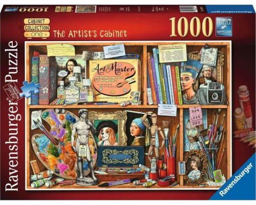 Ravensburger Puzzle 2D 1000 elementów Szafa artysty