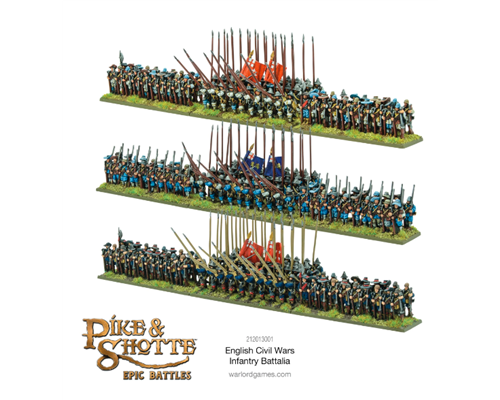 Pike & Shotte Epic Battles - English Civil Wars Infantry Battalia - EN