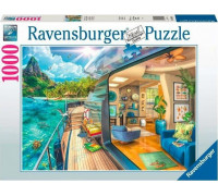 Ravensburger Puzzle 2D 1000 elementów: Rejs w tropiki