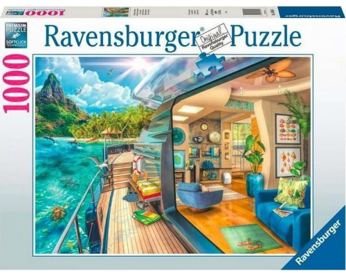 Ravensburger Puzzle 2D 1000 elementów: Rejs w tropiki