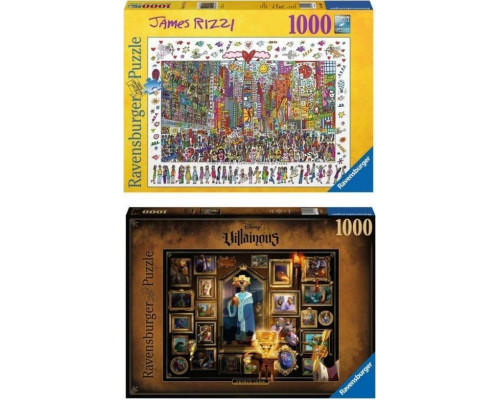 Ravensburger Puzzle 1000 elementów Zestaw 2w1 19069 + 15024