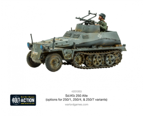 Bolt Action - Sd.Kfz 250 Alte (Options For 250/1, 250/4 & 250/7) - EN