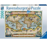 Ravensburger Puzzle 2000 elementów Dokoła świata