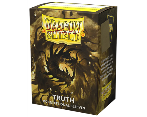 Dragon Shield Sleeves - Standard size - Matte Dual - Truth (100 Sleeves)