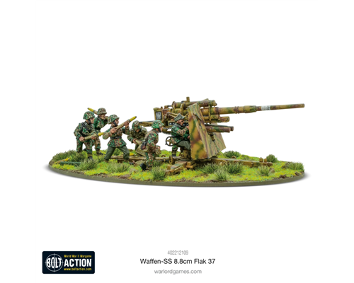 Bolt Action - Waffen-SS 8.8cm Flak 37 - EN