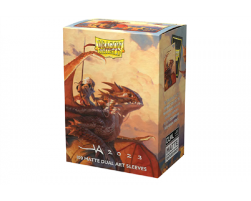 Dragon Shield Standard size Matte Dual art Sleeves The Adameer (100 Sleeves)