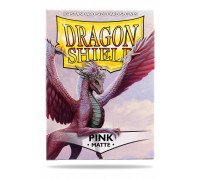 Dragon Shield Standard Sleeves - Matte Pink (100 Sleeves)