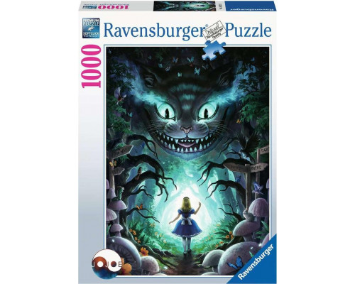 Ravensburger Puzzle 1000 elementów Alicja w krainie czarów