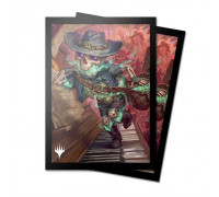 UP - Outlaws of Thunder Junction 100ct Deck Protector Sleeves Key Art 1 for Magic: The Gathering