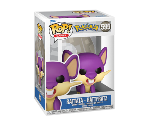 Funko POP! Games: Pokemon - Rattata (EMEA)