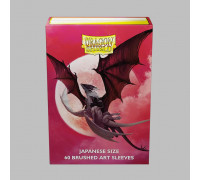 Dragon Shield Japanese size Brushed Art Sleeves - Valentines 2024 (60 Sleeves)