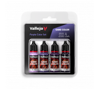 Vallejo - Game Color / 4 colors - Purple Color Set 18 ml