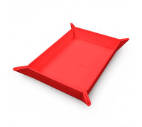 UP - Vivid Magnetic Foldable Dice Tray: Red