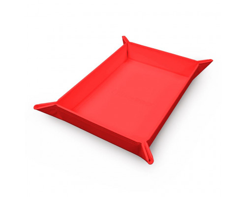 UP - Vivid Magnetic Foldable Dice Tray: Red