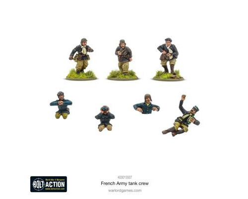 Bolt Action - French Army Tank Crew - EN