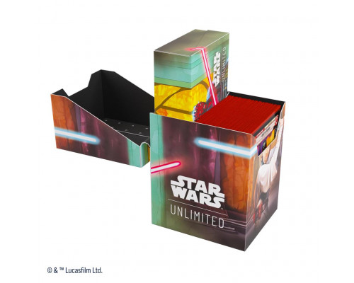 Gamegenic - Star Wars: Unlimited Soft Crate - Obi-Wan Kenobi/Darth Maul