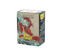 Dragon Shield Standard size Matte Dual Art Sleeves - Great Wave (100 Sleeves)