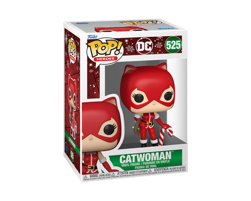 Funko POP! Heroes: Holiday '24 – Catwoman with candy cane