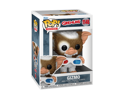 Funko POP! Movies: Gremlins - Gizmo w/3D Glasses