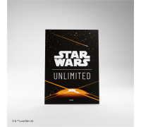 Gamegenic - Star Wars: Unlimited Art Sleeves - Card Back Orange