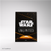 Gamegenic - Star Wars: Unlimited Art Sleeves - Card Back Orange