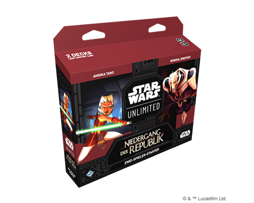 FFG - Star Wars: Unlimited - Twilight of the Republic Two-Player Starter - DE