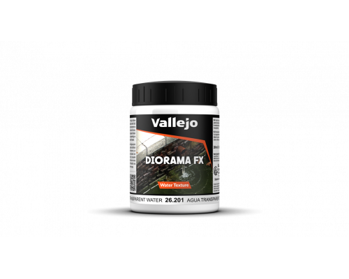 Vallejo - Diorama FX Water Textures Transparent water (colorless)  200 ml