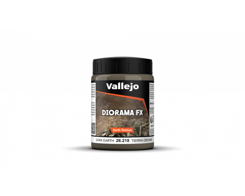 Vallejo - Diorama FX Earth Textures Dark Earth 200 ml