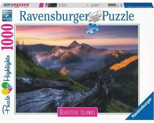 Ravensburger Puzzle 1000 elementów Wulkan Bromo