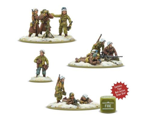 Bolt Action - US Airborne (Winter) Heavy Weapons Platoon - EN