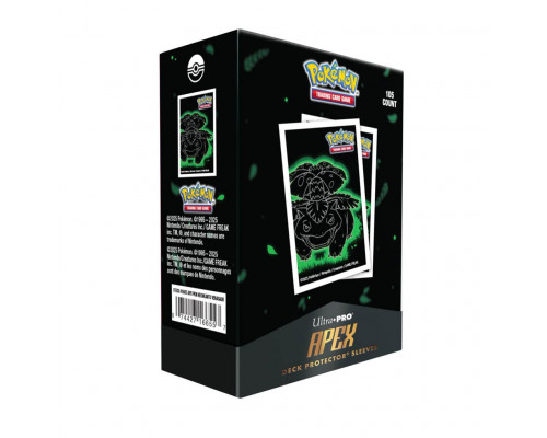 UP - Neon Kanto 105ct APEX Deck Protector Sleeves Venusaur for Pokémon
