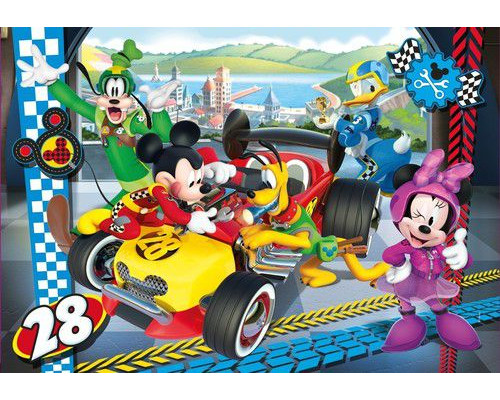 Clementoni Puzzle 104el Mickey Roadster Racers (27984)