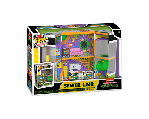 Funko Bitty POP! Boxes: TMNT - Sewer Home