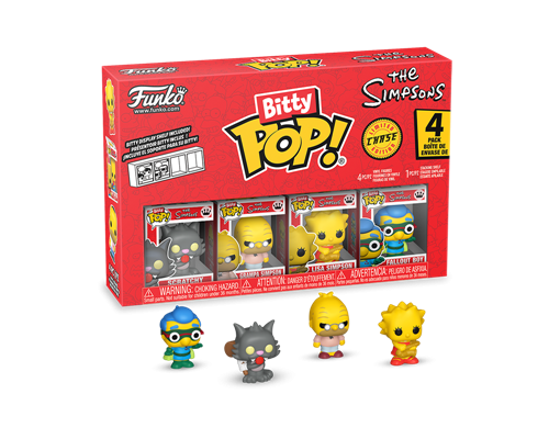 Funko Bitty POP!: Simpsons - Scratchy 4PK