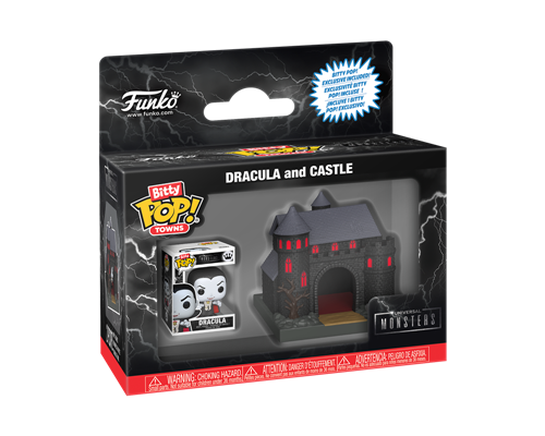 Funko Bitty POP! Town: UM - Dracula's Castle w/D