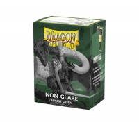 Dragon Shield Matte Non-Glare Sleeves - Forest Green (100 Sleeves)