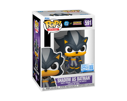 Funko POP! Heroes: JLA & Sonic - Shadow/Batman