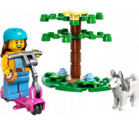 LEGO City Wybieg dla psów i hulajnoga (30639)