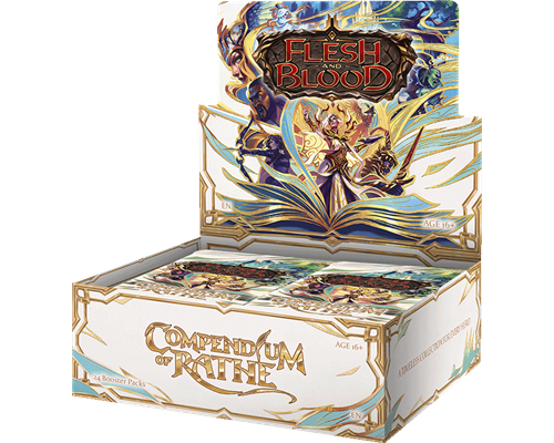 Flesh & Blood TCG - Compendium of Rathe Booster Display (24 Packs) - EN